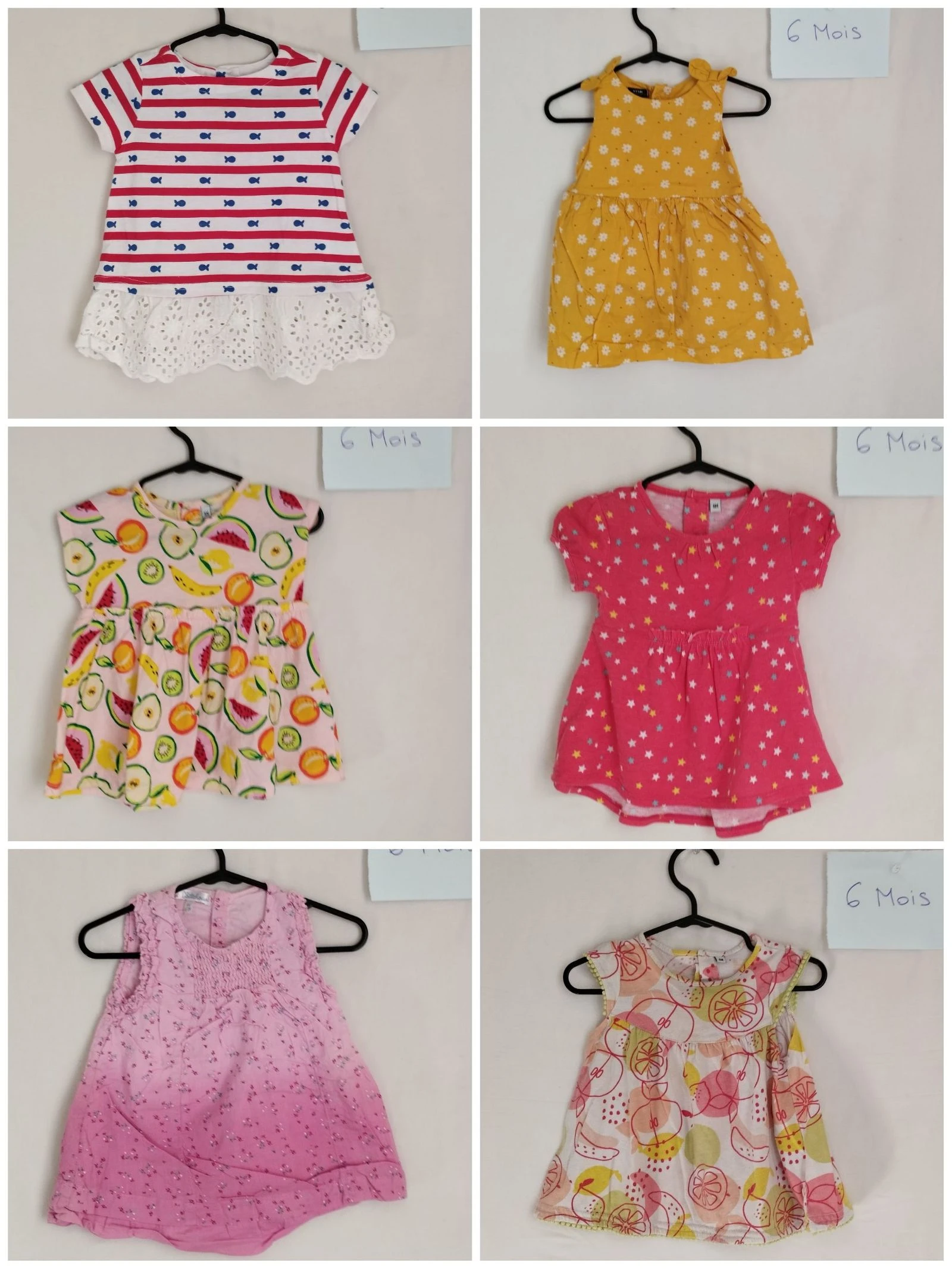 Gros lot 6 mois été fille 40 articles  – photo 9